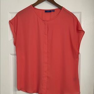 Apt. 9 Coral Blouse Size L